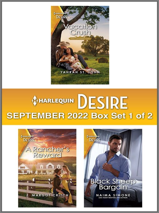 Title details for Harlequin Desire: September 2022 Box Set 1 of 2 by Yahrah St. John - Wait list